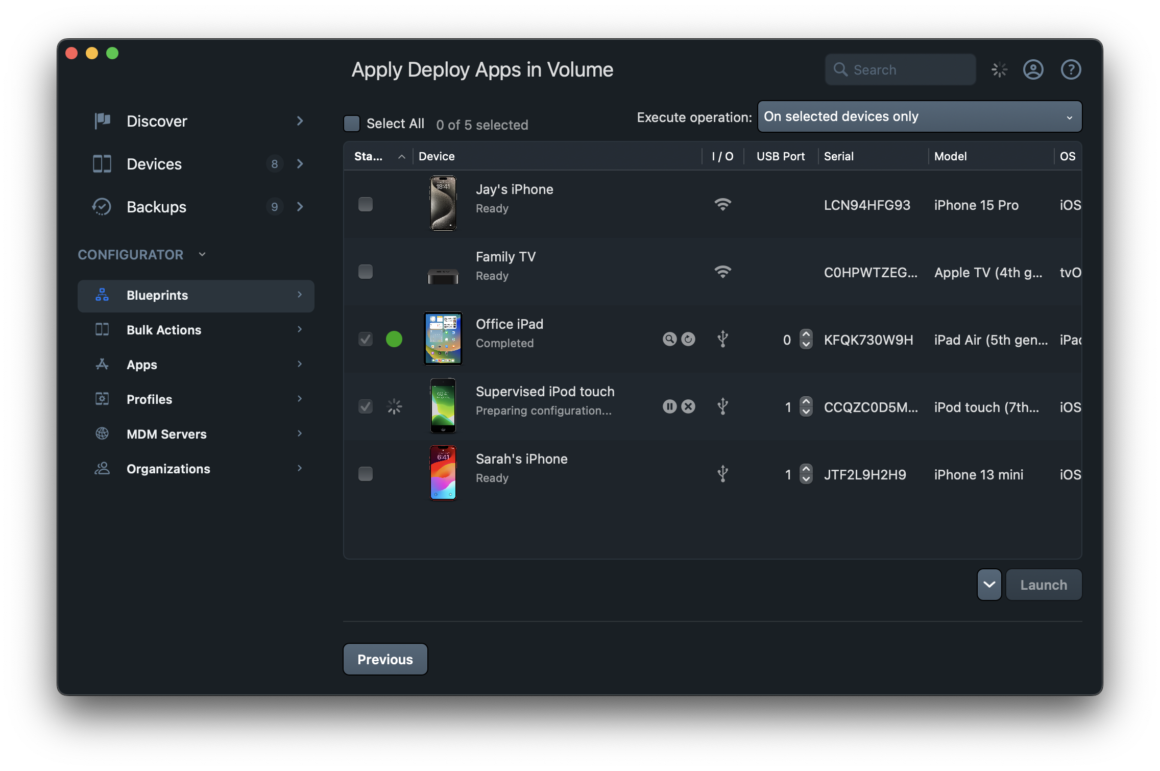 iMazing Configurator Assign App