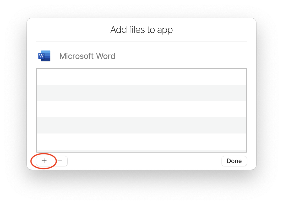 Add files to App